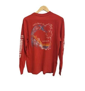 Vintage 80s Spring Break 1983 Ft. Lauderdale Florida Long Sleeve T-Shirt Surf - Picture 1 of 6