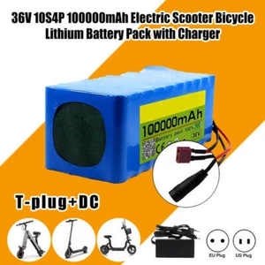 36V 10S4100000mAh Elektroroller Fahrrad Lithium Batterie Pack mit Ladegerät DE - Bild 1 von 25