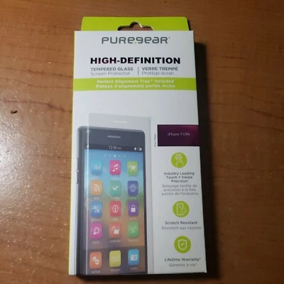 Pure Gear High Definition Tempered Glass Screen Protector—iPhone 11 / XR - Image 1 of 2