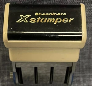 Vintage Xstamper Shachihata No 1 Japan Date Stamper from Japan 1998-1997 - Picture 1 of 7