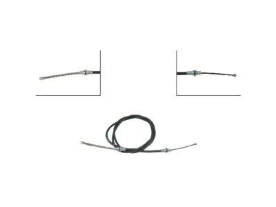 For 1980-1983 Ford F100 Parking Brake Cable Rear Right Dorman 36435SQ 1982 1981 - Image 1 of 2