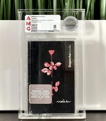 Depeche Mode VIOLATOR Cassette ©1990 Sire (not IGS) Silver Hype NOS AMG 8 ⭐️ - Image 1 of 4