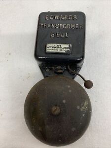 Vintage Edwards Electric Signaling Bell Alarm #510