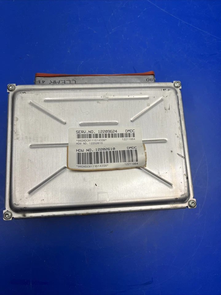 01-04 Unidad de módulo de control del motor Buick, Lesabre 3,8 L V6 ECU ECM 12209624 Foto 1 de 4