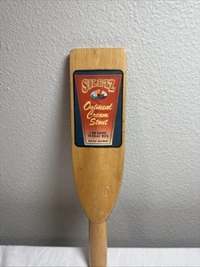 Siletz Oatmeal Cream Stout Tap Handle  - Picture 1 of 8