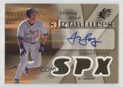 2007 SPx Young Star Signatures James Loney #YS-LO Auto - Image 1 of 2