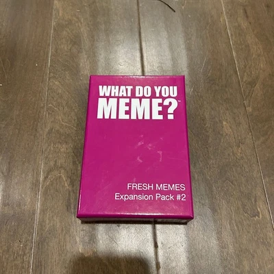 What Do You Meme? Fresh Memes Expansion Packet #2 COMPLETE 100% - Image 1 of 3