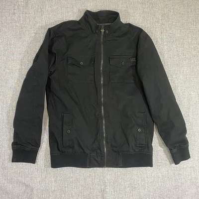 Chaqueta Nixon Negra Talla Grande Chaqueta de Algodón Capitán II *falta capucha* Foto 1 de 4