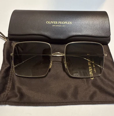Gafas de sol Oliver Peoples Rassine antiguas doradas/taupe Ov1236S Foto 1 de 4