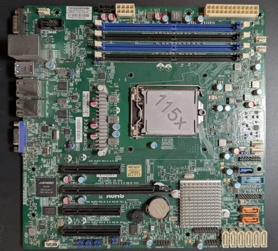Supermicro X11SSM-F Motherboard (Intel LGA1151 Sockel) - Bild 1 von 4