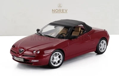 NOREV 187854 ALFA ROMEO - SPIDER CARIOLET 1999 1/18 - Immagine 1 di 2