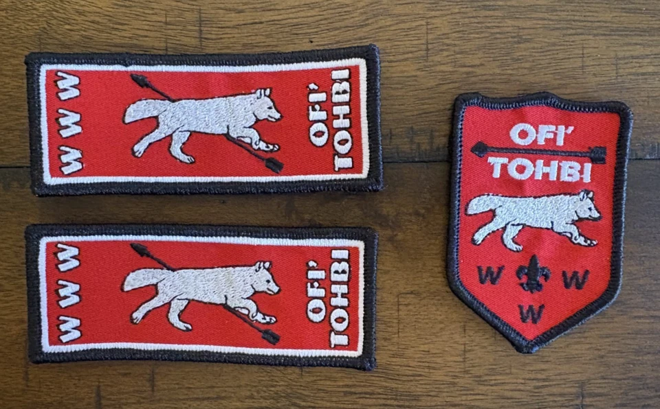Order of the Arrow Ofi'Tohbi Lodge #748 Mississippi Shoulder Loops & Sash Patch - Image 1 of 1