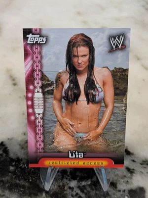 🔥2006 Topps WWE Insider Tarjeta Lita Acceso Restringido #D9 Bikini Diva🔥 Foto 1 de 3