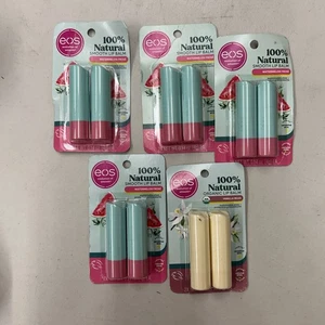 5 X EOS Bálsamo Labial 100% Natural, Sandía Frosé+, Hidratación Todo el Día (¡10 en total!) - Imagen 1 de 2