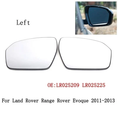 Espejo retrovisor lateral izquierdo cristal para Land Rover Range Rover Evoque 2011-2013 Foto 1 de 4