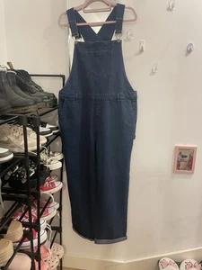 Seasalt Cornwall Rock Arch Marine Overdye Tide Navy Dungarees - Picture 1 of 12