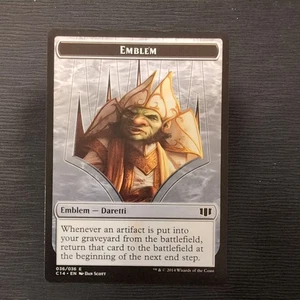 Daretti Emblem/Tuktuk the Returned token NM Commander 2014 C14 English MTG - Picture 1 of 2