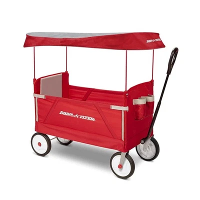 Radio Flyer Foldable Wagon for Kids, Rolling Cart, Baby Stroller, Beach Cart,... - Image 1 of 4