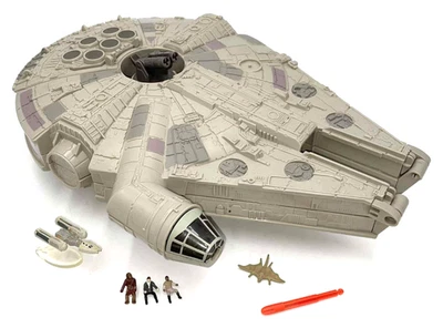 De colección 1995 Galoob Guerra de las Galaxias Micro Máquinas Halcón Milenario Juego Suelto Foto 1 de 4