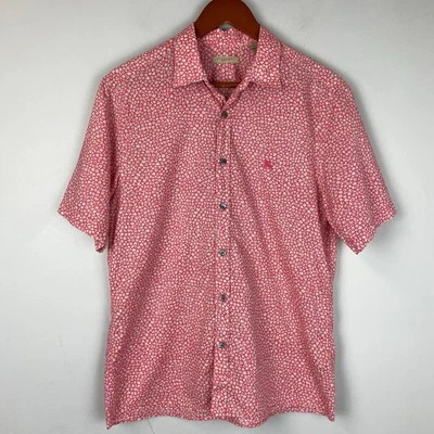 Camisa Burberry Brit Efron Manga Corta Floral Informal Abotonada Mediana  Foto 1 de 4