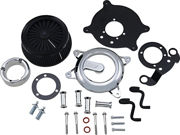 Kit de limpador de ar Vance & Hines VO2 Rogue cromado 70373 Harley Davidson - Imagem 1 de 1