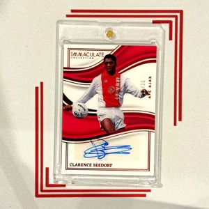 Colección Inmaculada Panini 2023-24 Clarence Seedorf/30 Auto SP Ajax #IA-CS - Imagen 1 de 2