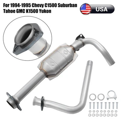 New Catalytic Converter`for Chevy C1500 Suburban Tahoe GMC K1500 Yukon 1994-1995 - Image 1 of 4