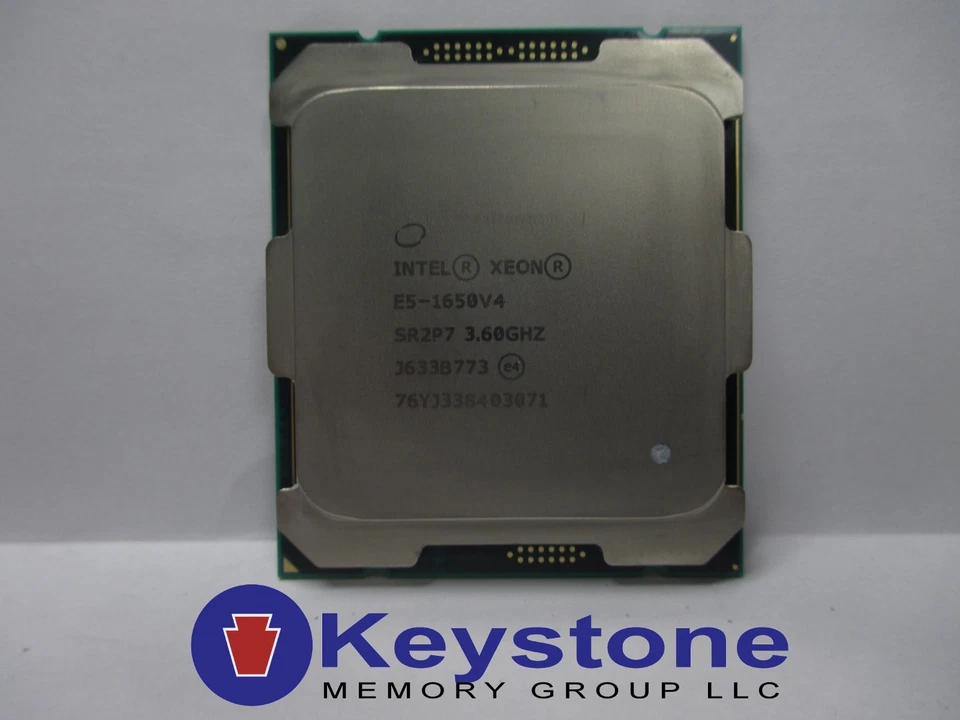 Intel Xeon E5-1650 V4 SR2P7 3.6GHz 6 Six Core LGA 2011-3 CPU *km - Image 1 of 1