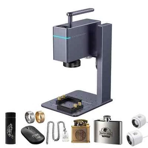 LaserPecker LP3 Lasergravierer mit Schutzabdeckung Sicher für Metall- und Kunsts - Bild 1 von 5