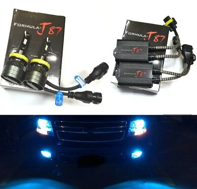 LED G8 Canceler H16 64219 8000K Icy Blue Bulbs Fog Light Replacement Upgrade Fit - Image 1 of 4
