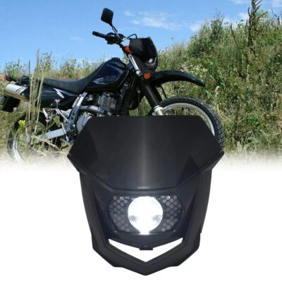 适用于 SUZUKI DRZ400 E/S/SM DR200S DR650SE DRZ400SM DRZ400S LED 车头灯面罩 DRL — 第 1/4 张图片