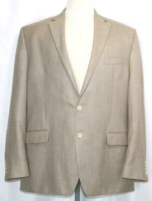 Polo Ralph Lauren Tan Cotton Twill Blazer Suit Jacket Mens 50R 50" Chest - Image 1 of 4