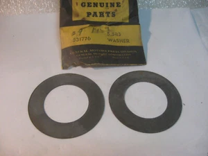 1959-76 CHEVROLET PONTIAC OLDS DIFFERENTIAL THRUST WASHERS GM 531776 3846425 NOS - Picture 1 of 1