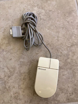 Vintage Microsoft Serial Mouse C3K76FSERIAL9D Made In Japan - Image 1 of 3