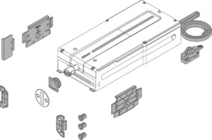 blum SERVO-DRIVE flex Antriebseinheit f Kühl-Gefrier-Geschirrspülgerät Z10C500A - Bild 1 von 3