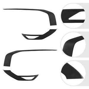 Front Side Grille Molding Cover Trim For Mitsubishi Outlander 2022-2024 Black - Foto 1 di 17