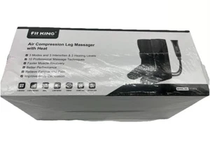 FIT KING Air Compression Leg Massager with Heat for Circulation -FREE SHIPPING - Picture 1 of 4