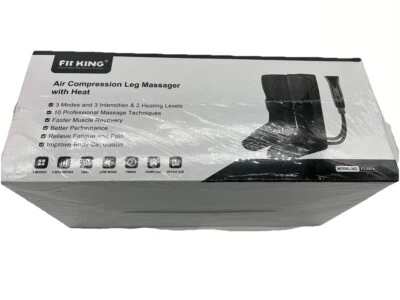 FIT KING Air Compression Leg Massager with Heat for Circulation -FREE SHIPPING - Image 1 of 4