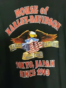 CAMISETA HARLEY DAVIDSON🔥🔥 TOKIO JAPÓN🔥 1998 CAMISETA COMO NUEVA talla XXL HOLOUBEK EE. UU. - Imagen 1 de 8