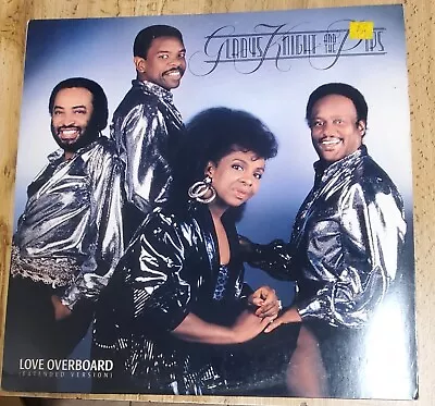 1987 Gladys Knight The Pips Love Overboard 12" Single LP RecordvAlbum Foto 1 de 4