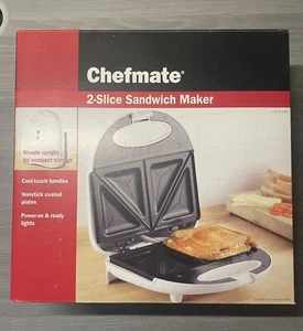 Chefmate 2-Slice Sandwich Maker - Picture 1 of 2