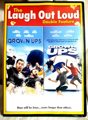 Grown Ups 1 & 2 DVD Digital LOL Double Feature 203 min 2015 Region 1 US / Canada - Image 1 of 3