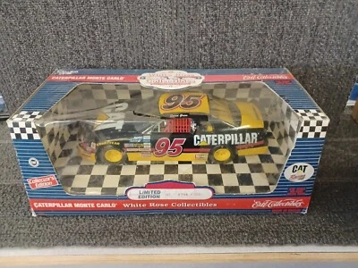 1/18 #95 DAVID GREEN 1995 ORUGA MONTE CARLO NASCAR BLANCO ROSA DIECAST BANCO Foto 1 de 2