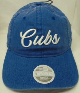 Chicago Cubs Women's New Era 9TWENTY Adjustable Cap Hat - Picture 1 of 5