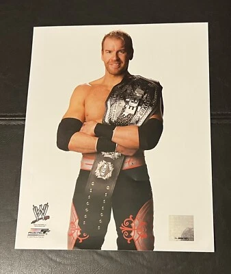 Jaula fotográfica WWE Christian ECW Champion 2009 8x10 promoción con licencia AEW WWF Foto 1 de 3