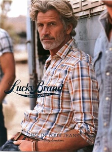 2011 PRINT AD - LUCKY BRAND FASHION CLOTHING JEANS AD - LIVE IN YOUR JEANS - Picture 1 of 1