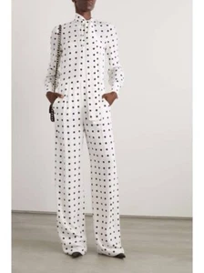 Valentino CREPE DE CHINE POIS JUMPSUIT Polka Dot- With Tags- RRP10,200 AUD - Picture 1 of 6