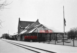 4DD215 2021 ESTACIÓN DE TREN CHICAGO & ALTON DWIGHT IL - Imagen 1 de 1