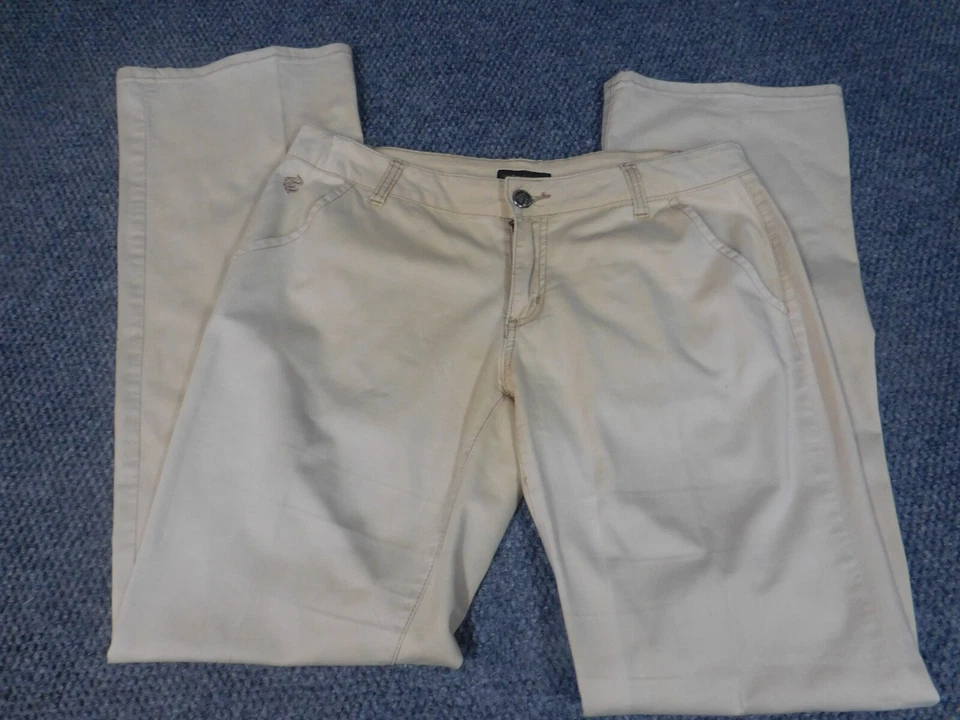 Rocawear Mujer Pantalones 13 Beige Recto Elástico Hip Hop Clásico Foto 1 de 4