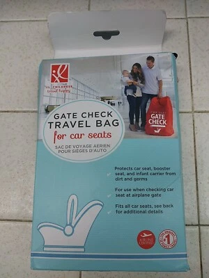 J.L. Bolsa de viaje Childress Gate Check para asientos de coche y cochecitos universales Foto 1 de 2
